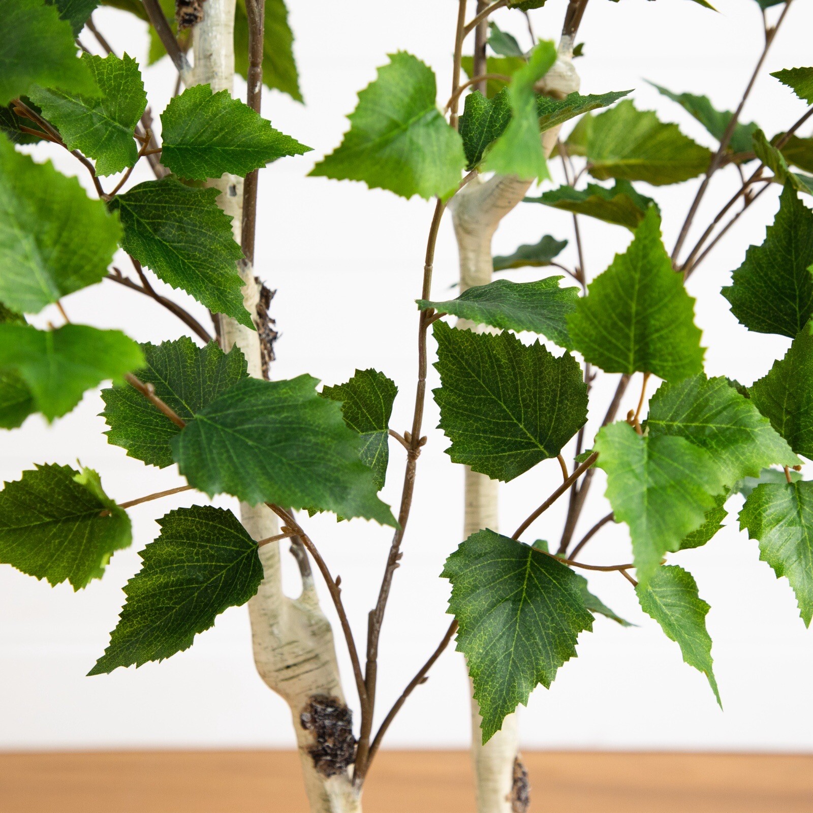 6’ Artificial Birch Tree Home Decor. Retail $199