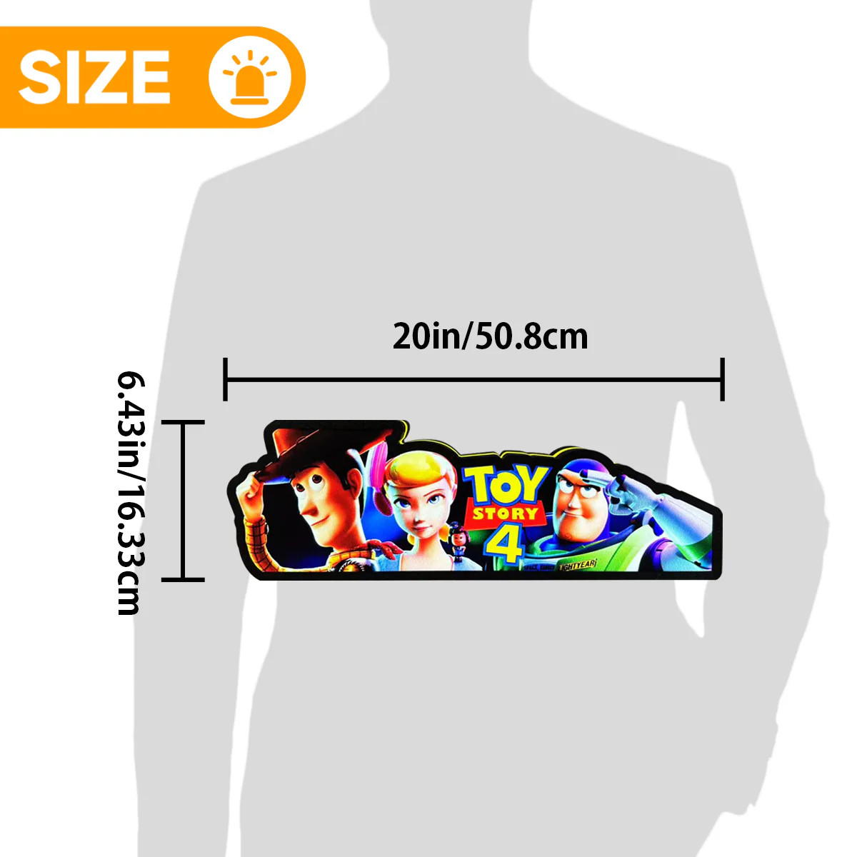 Toy Story 4 Pinball Topper Led Lightbox 3d Printed Lightbox Rock Your Game