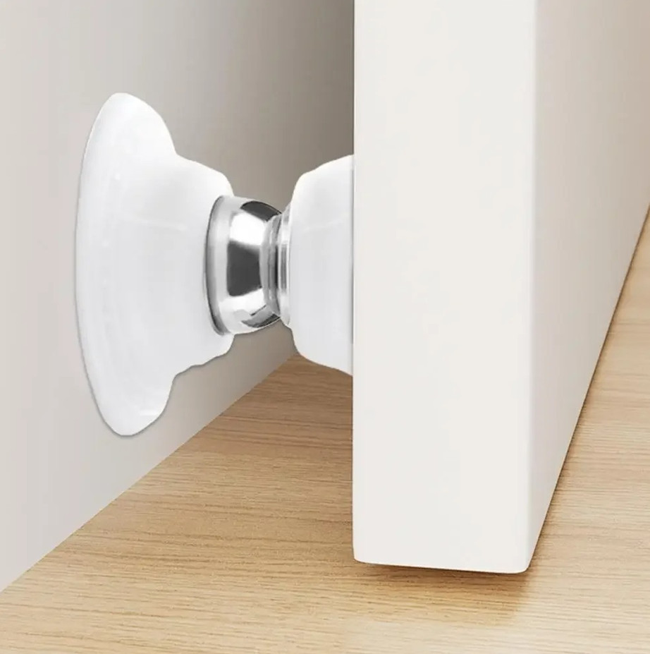 1 pc Magnetic Door Stopper Strong Mute Door Holder No Drill Anti Collision