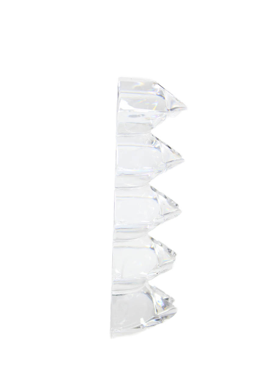 Baccarat Vintage Unisex Adults Crystal Glass Mirror Picture Frame Holder