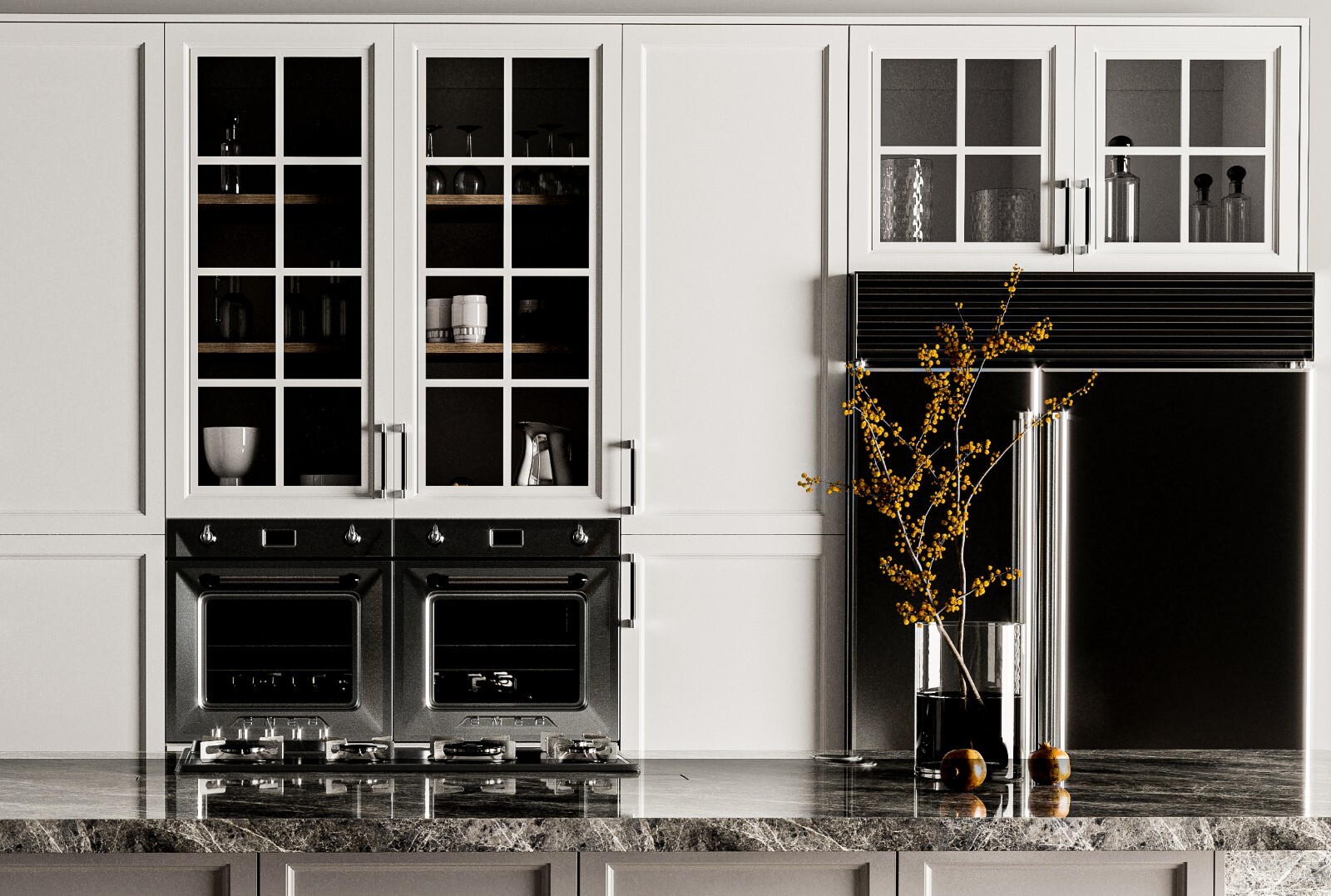 Custom Size Mullion for your EXISTING Glass door | Mullion Insert