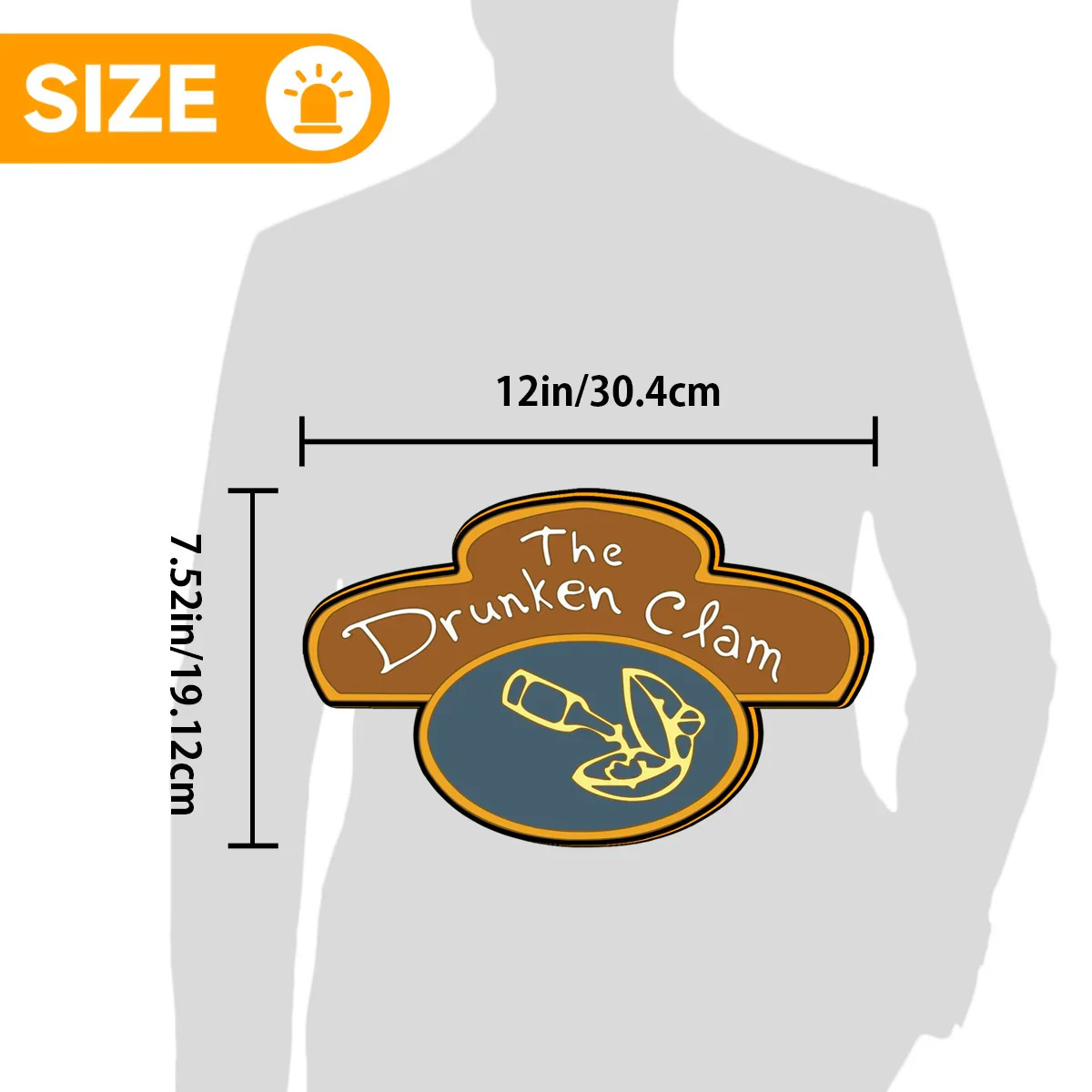 The Drunken Clam Pinball Topper For Pinball Machine 3D Printed Lightbox