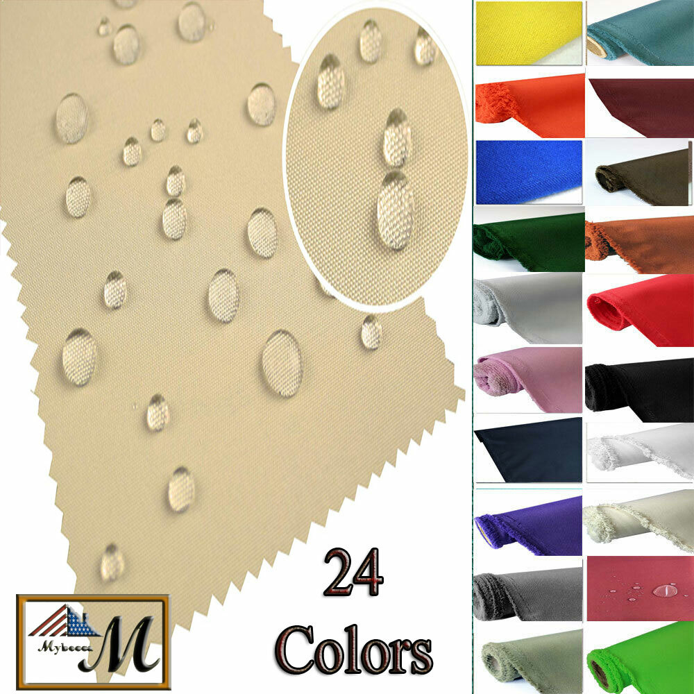 Canvas Fabric Waterproof Outdoor 56″/60″ wide 600 Denier 24 COLORS By The Yards
