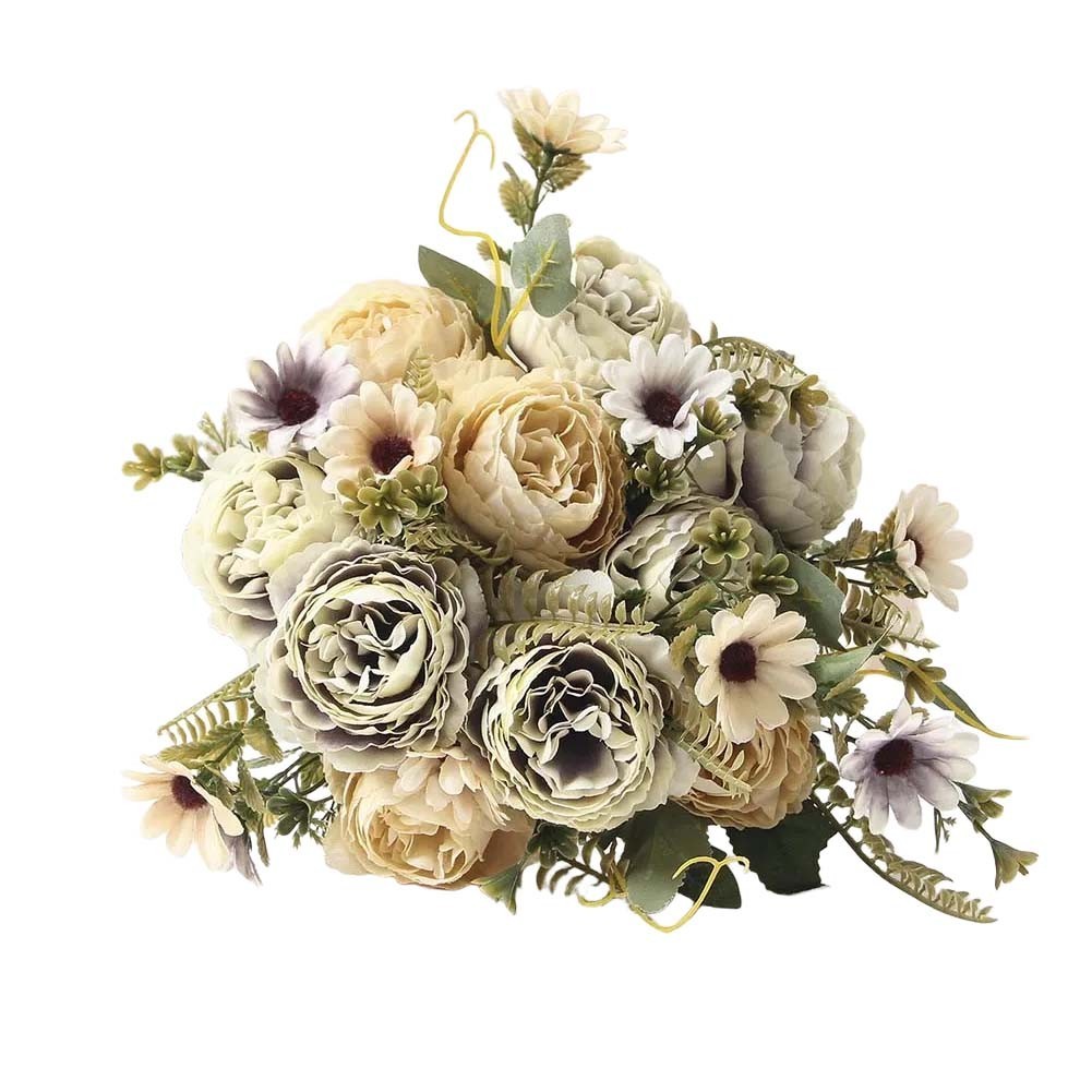 Colorful Faux Peony Arrangement Perfect Floral Decoration for All for OCCASIONS
