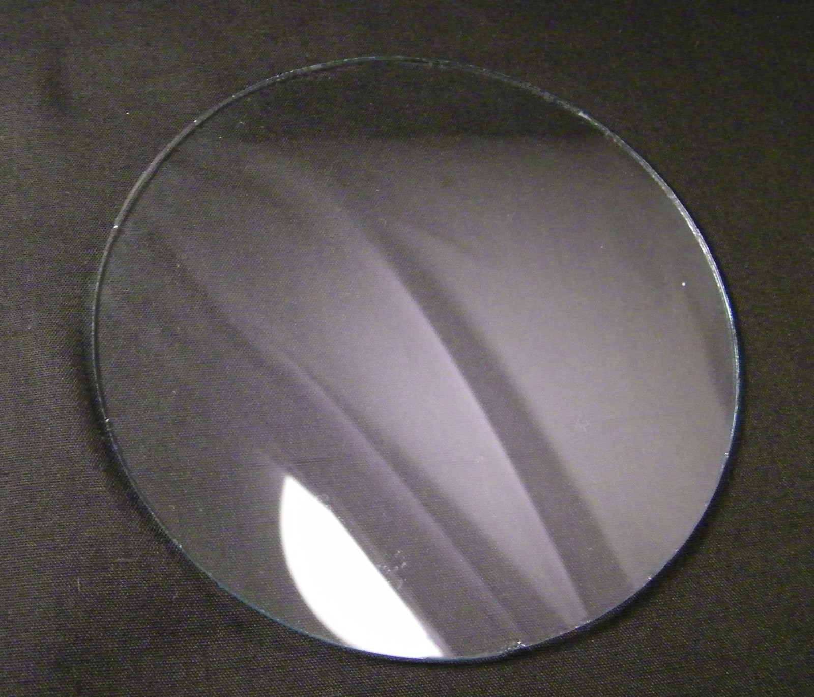 CLOCK FACE GLASS / ROUND FLAT CLOCK GLASS / REPLACEMENT CLOCK GLASS