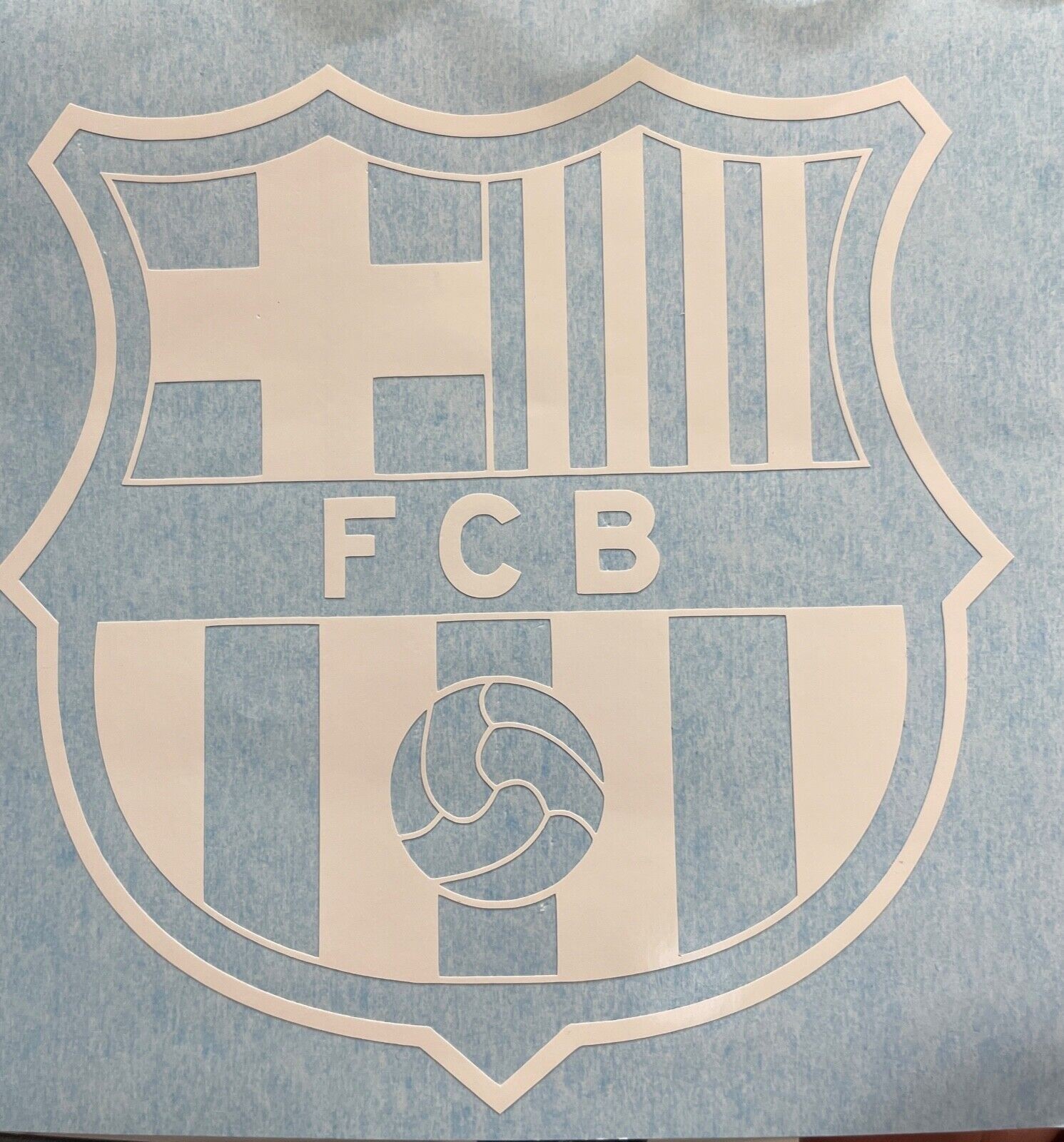 FC BARCELONA Logo Soccer Football Car Window Vinyl Decal Sticker 5”x5″