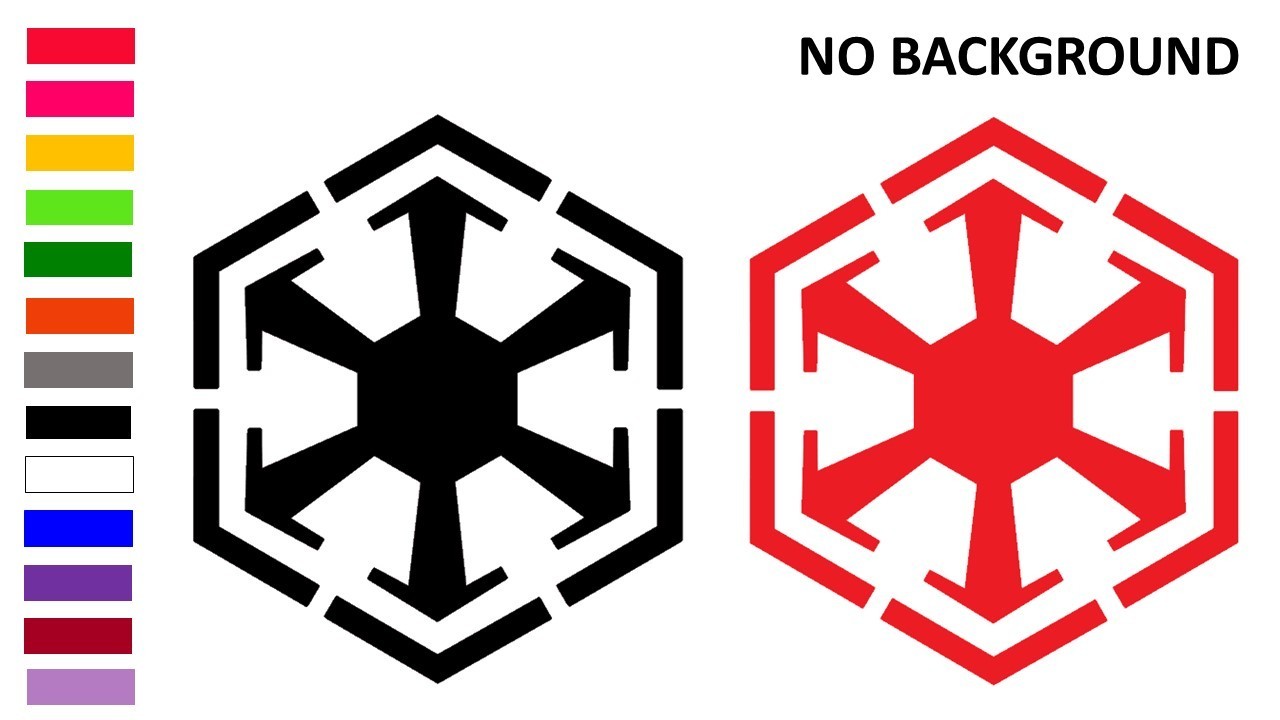 SITH EMPIRE, STAR WARS, Decal Stickers for Cars, Laptops, Tablets