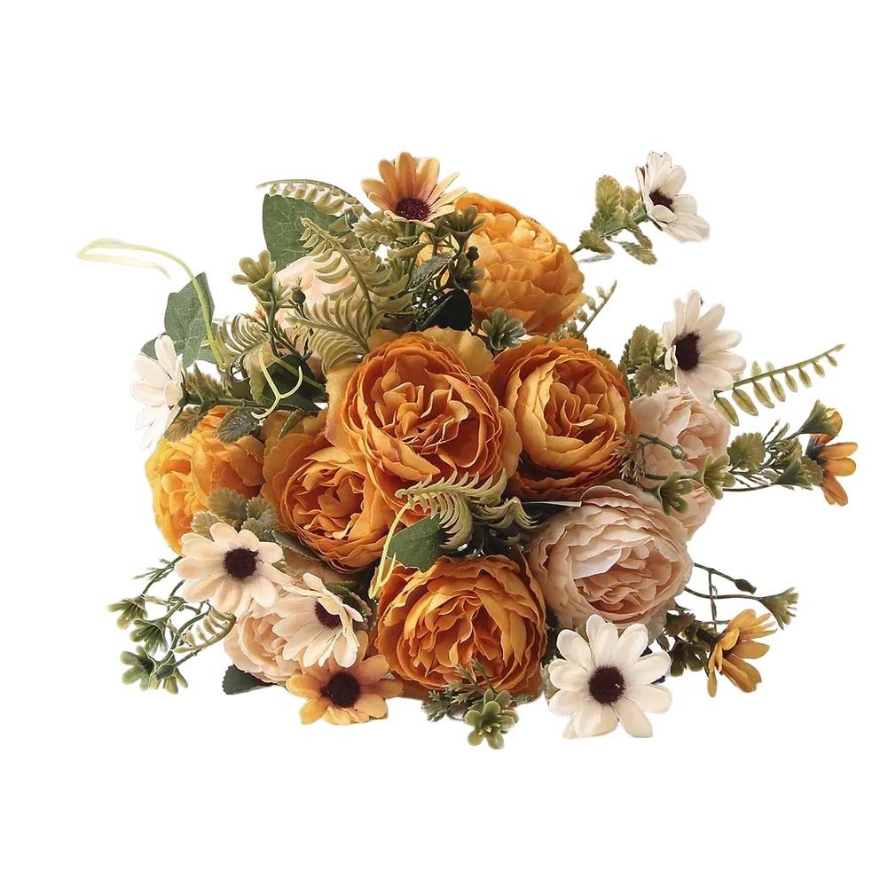 Colorful Faux Peony Arrangement Perfect Floral Decoration for All for OCCASIONS