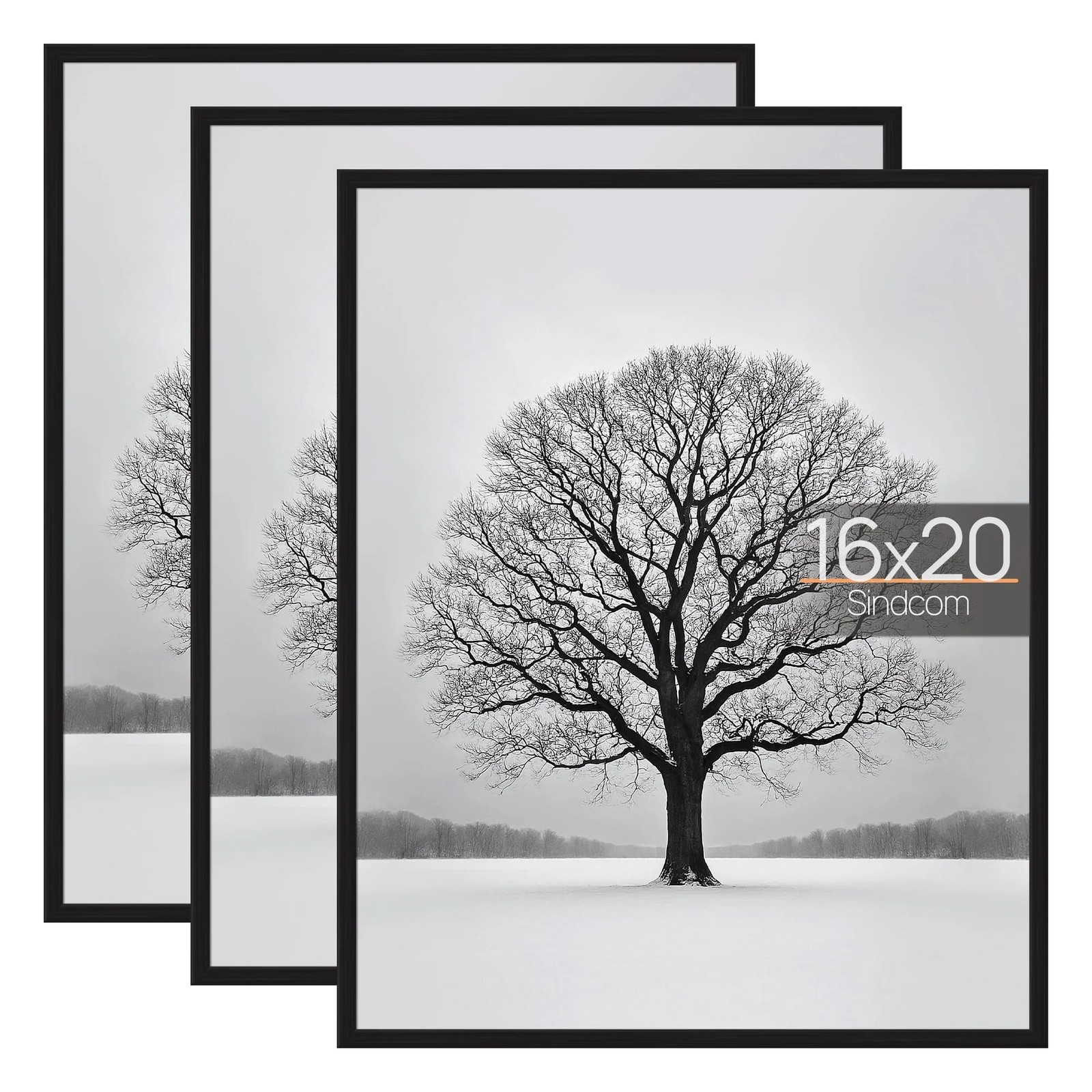 Picture Frames 3-Pack Posters 11×17, 16×20, 16×24, 18×24, 20×30, 24×24, 24×36