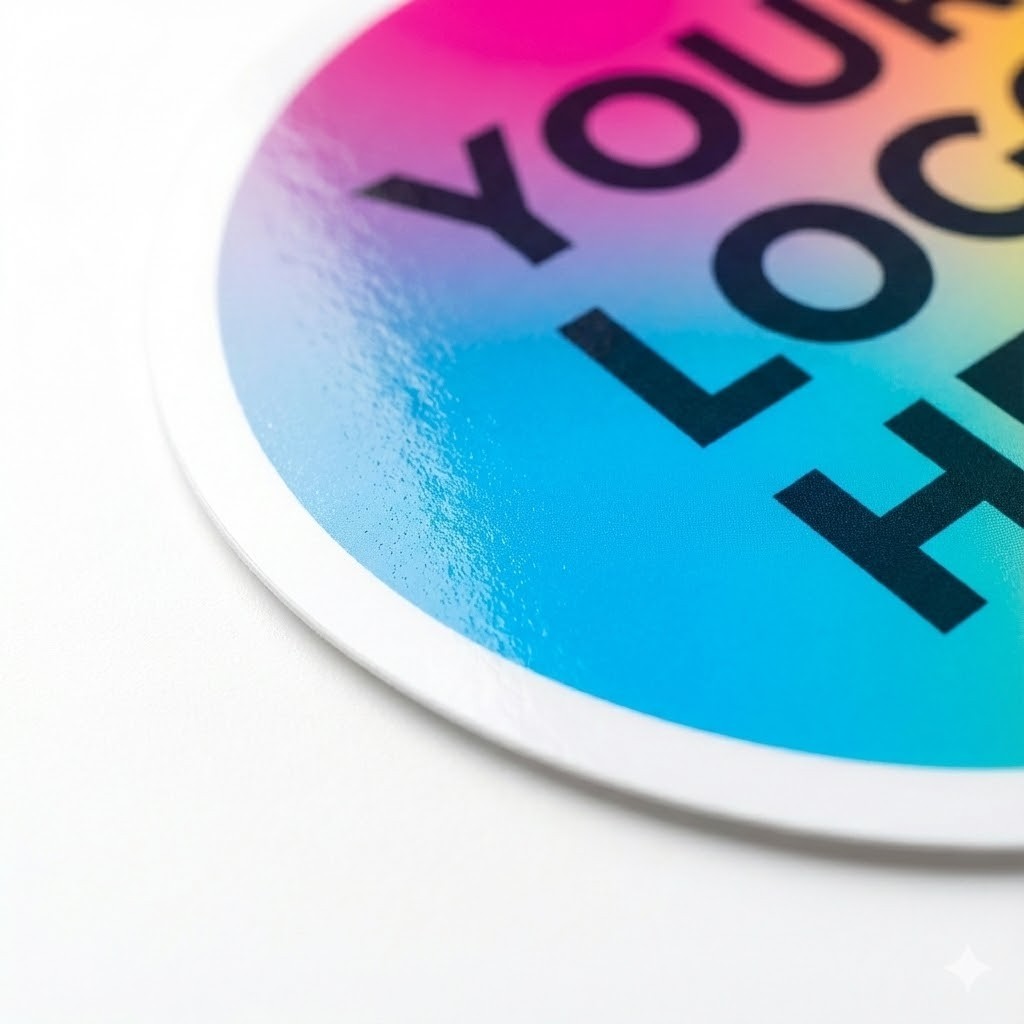 Custom Logo Stickers Vinyl Die Cut Decals Waterproof UV Resistant 2″-20″