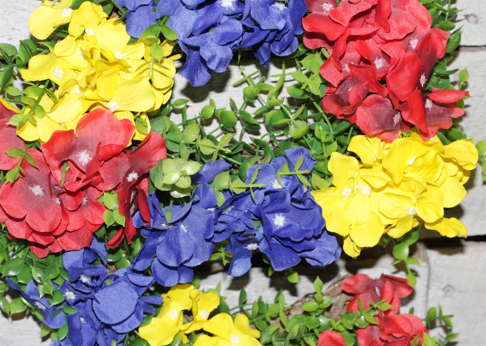 14″ Unique E eBay wreath in eBay logo colors for eBay fan seller or buyer