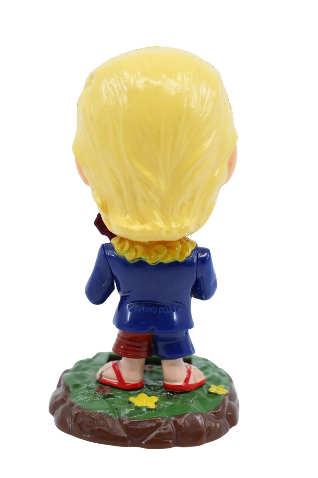 Donald Trump Hawaiian Solar Doll Bobblehead – Solar Powered, Dashboard Decor