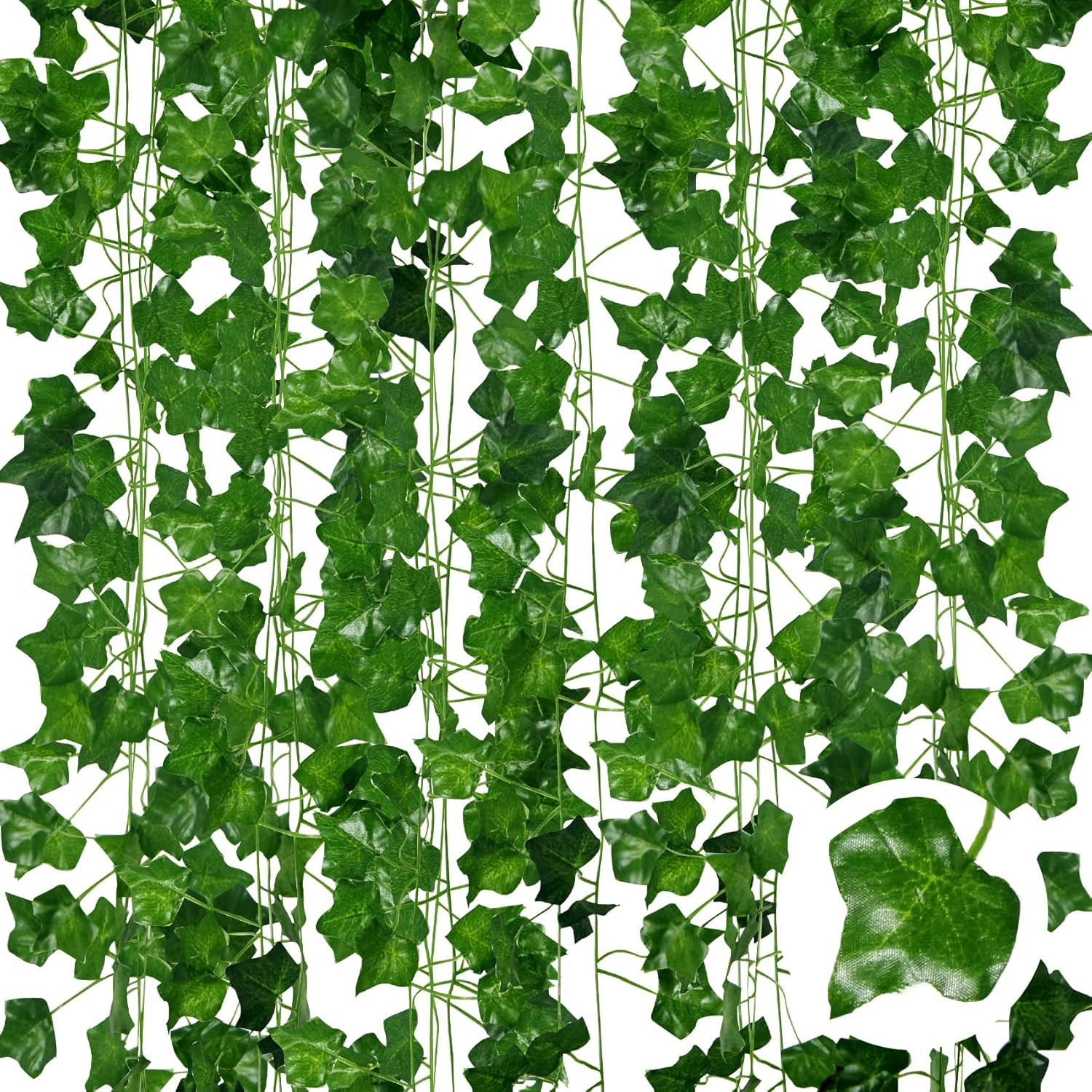 Artificial Ivy Garlands – 6Pack X 83 Inch Length – Realistic Fake Vines for Room