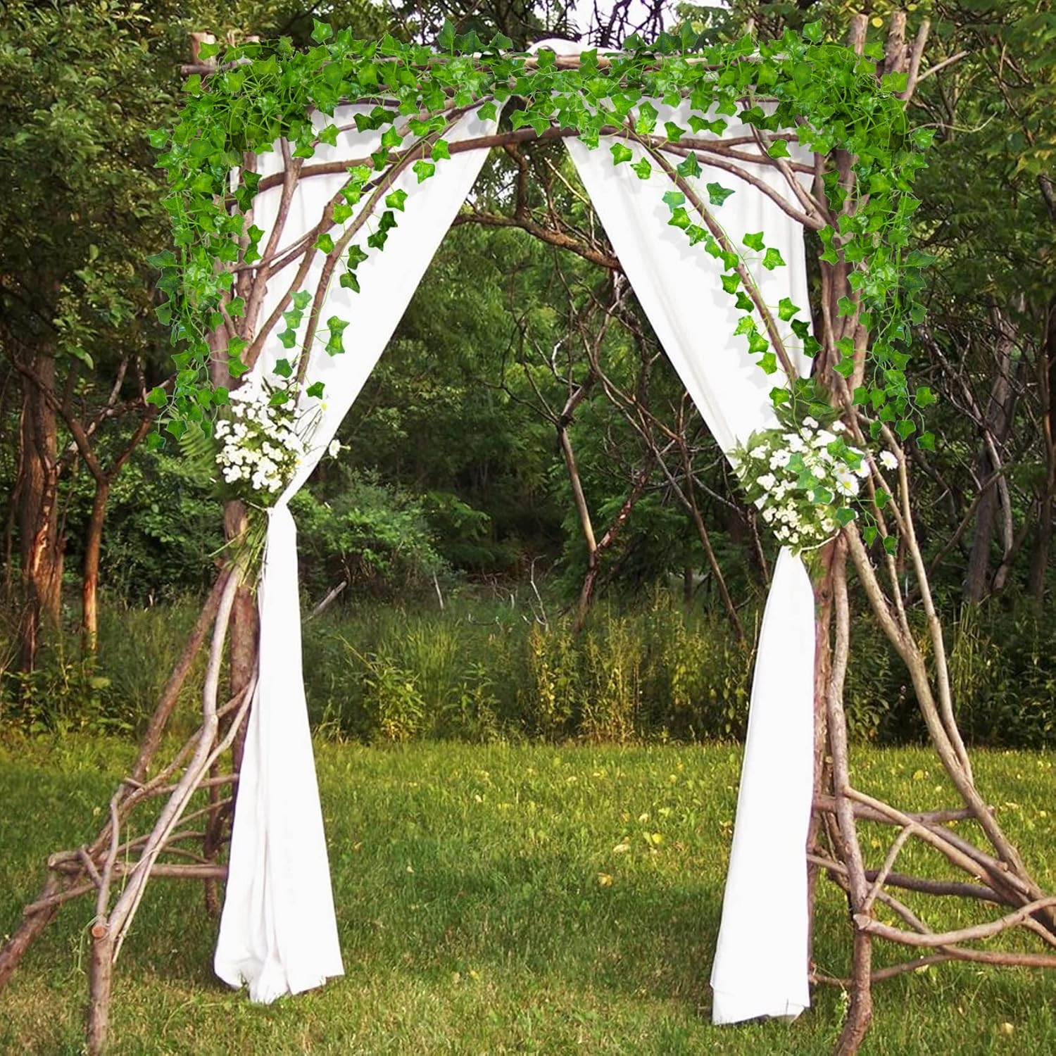 Artificial Ivy Garlands – 6Pack X 83 Inch Length – Realistic Fake Vines for Room