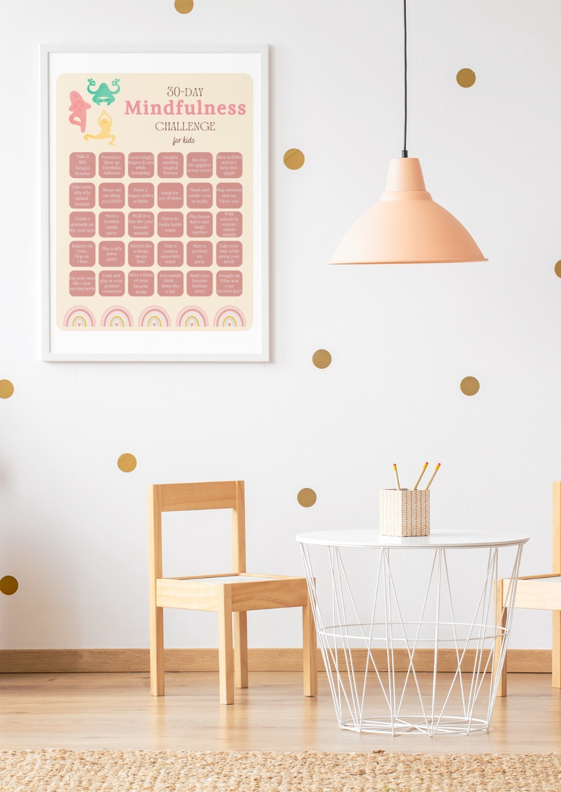 Mindful Moments: A 30 Day Mindfulness Challenge for Kids