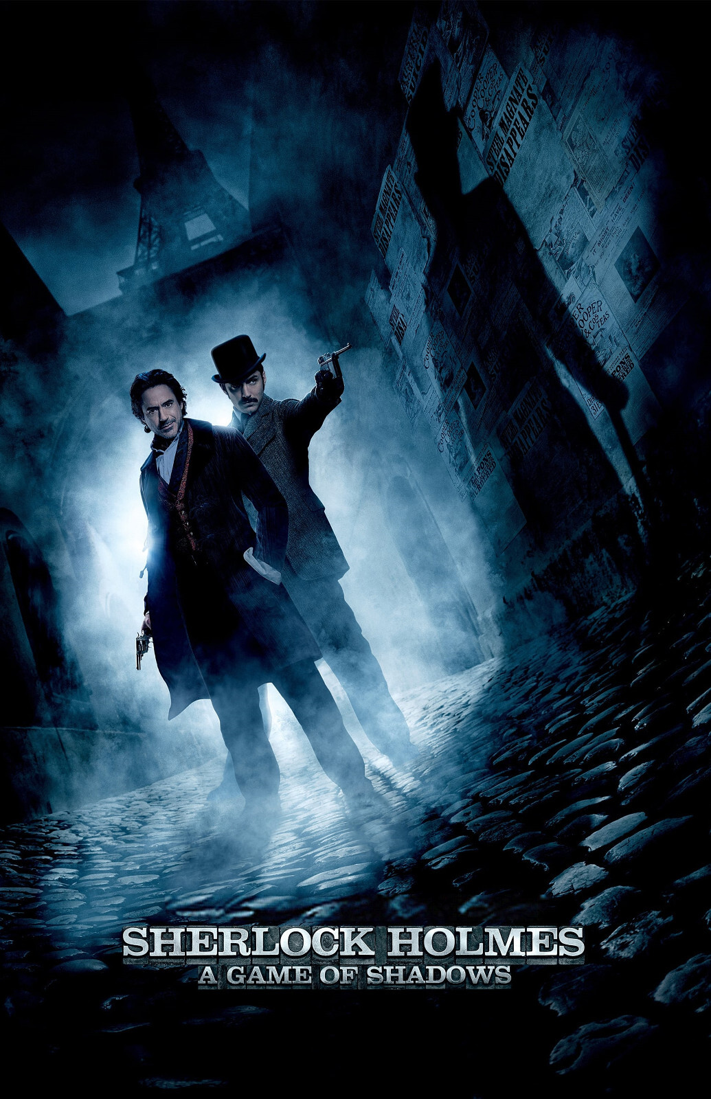 AA3802 Sherlock Holmes A Game of Shadows Film 2011 Cast Movie Poster 11×17