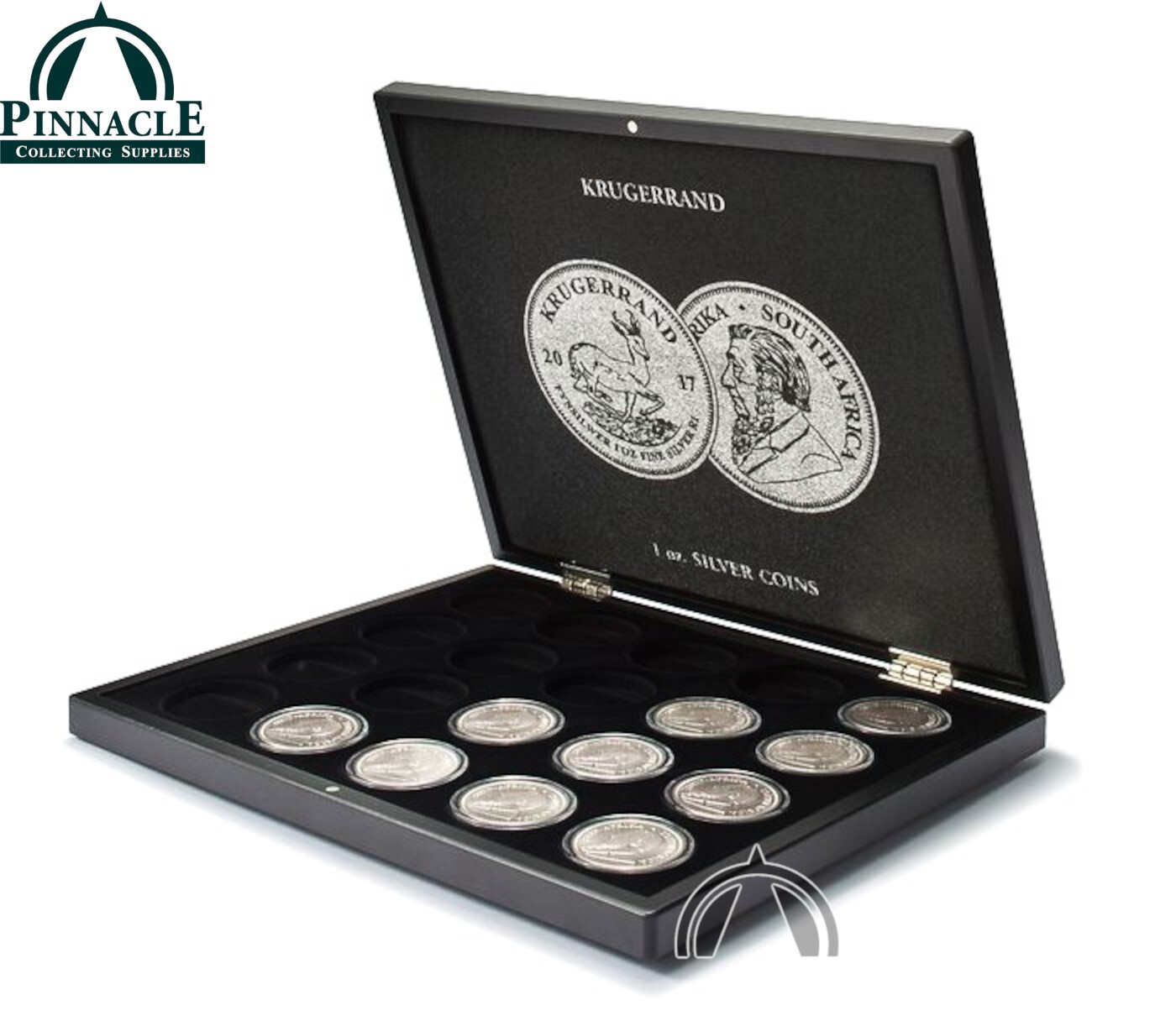 Presentation Case for 20 1oz Silver Krugerrands Coins in Coin Capsules