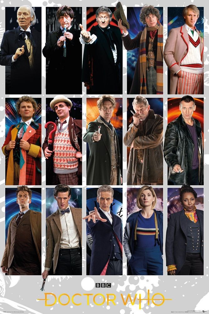 Poster Studio B – Dr. Who Docotr’s Grid BBC Movie TV Series 24×36″ NEW P5000