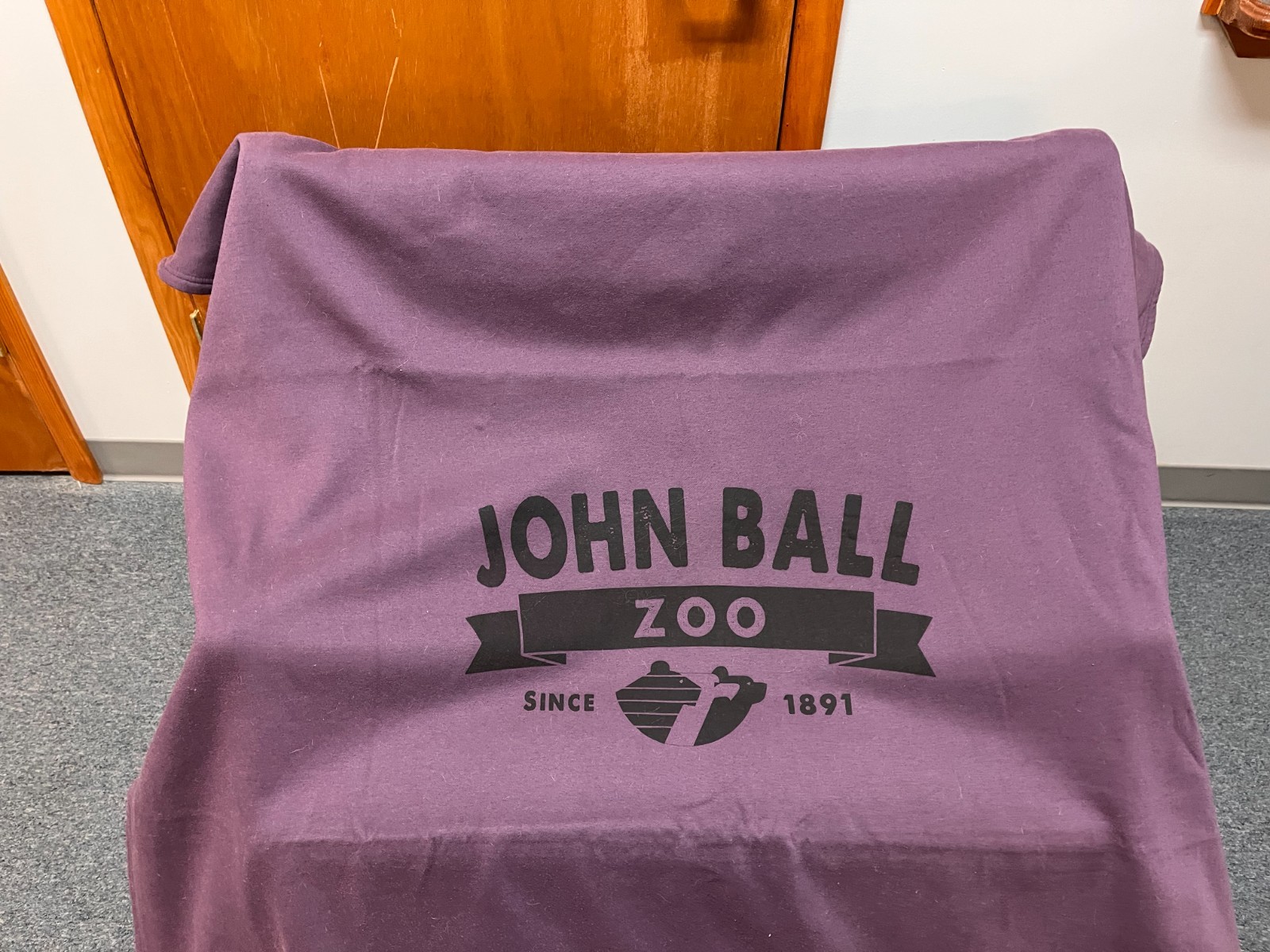 vintage John Ball Zoo, Grand Rapids, Michigan MV Sports Throw Blanket 78″x50″