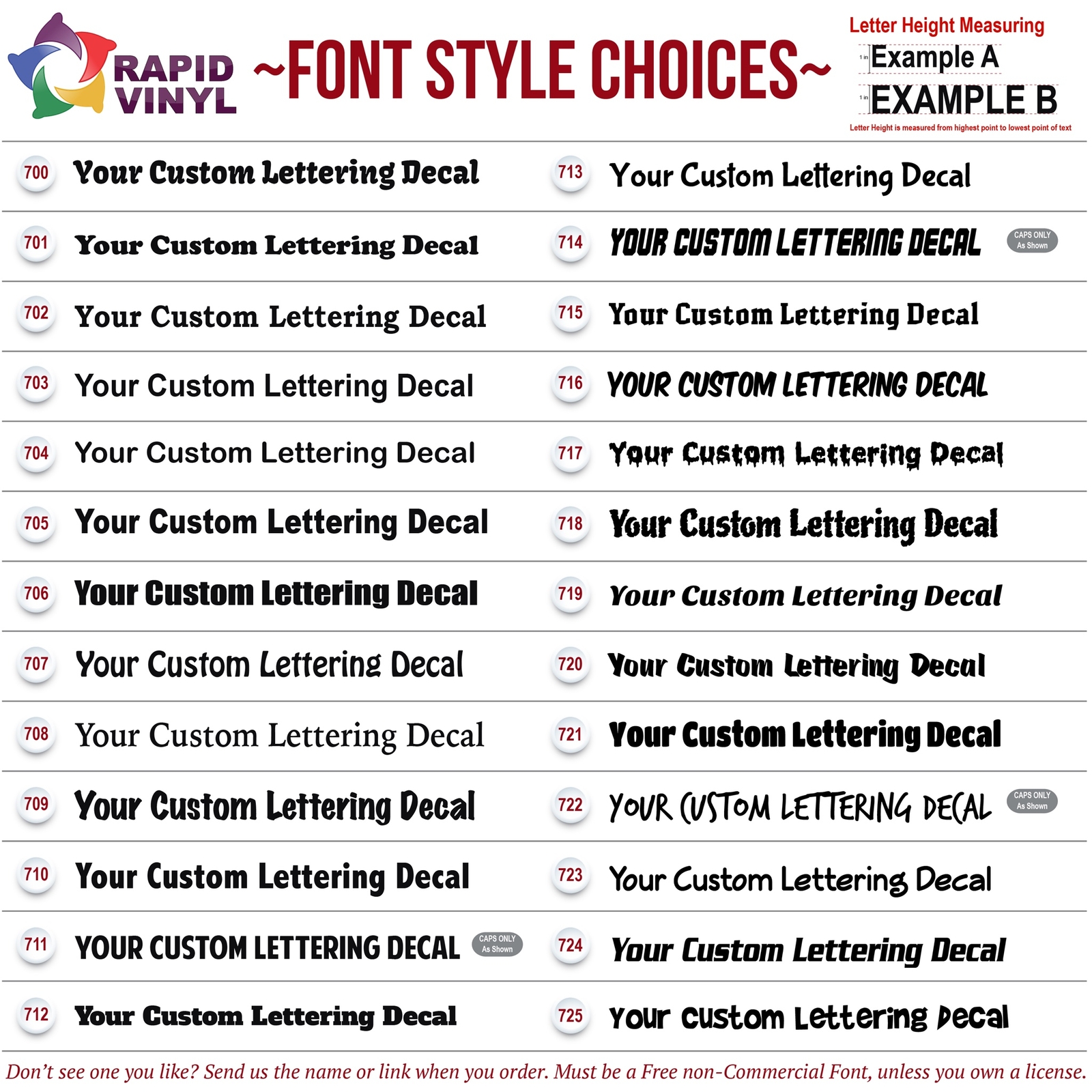 Custom Reflective Vinyl Lettering Decal Sticker Car Van Truck Trailer Window +
