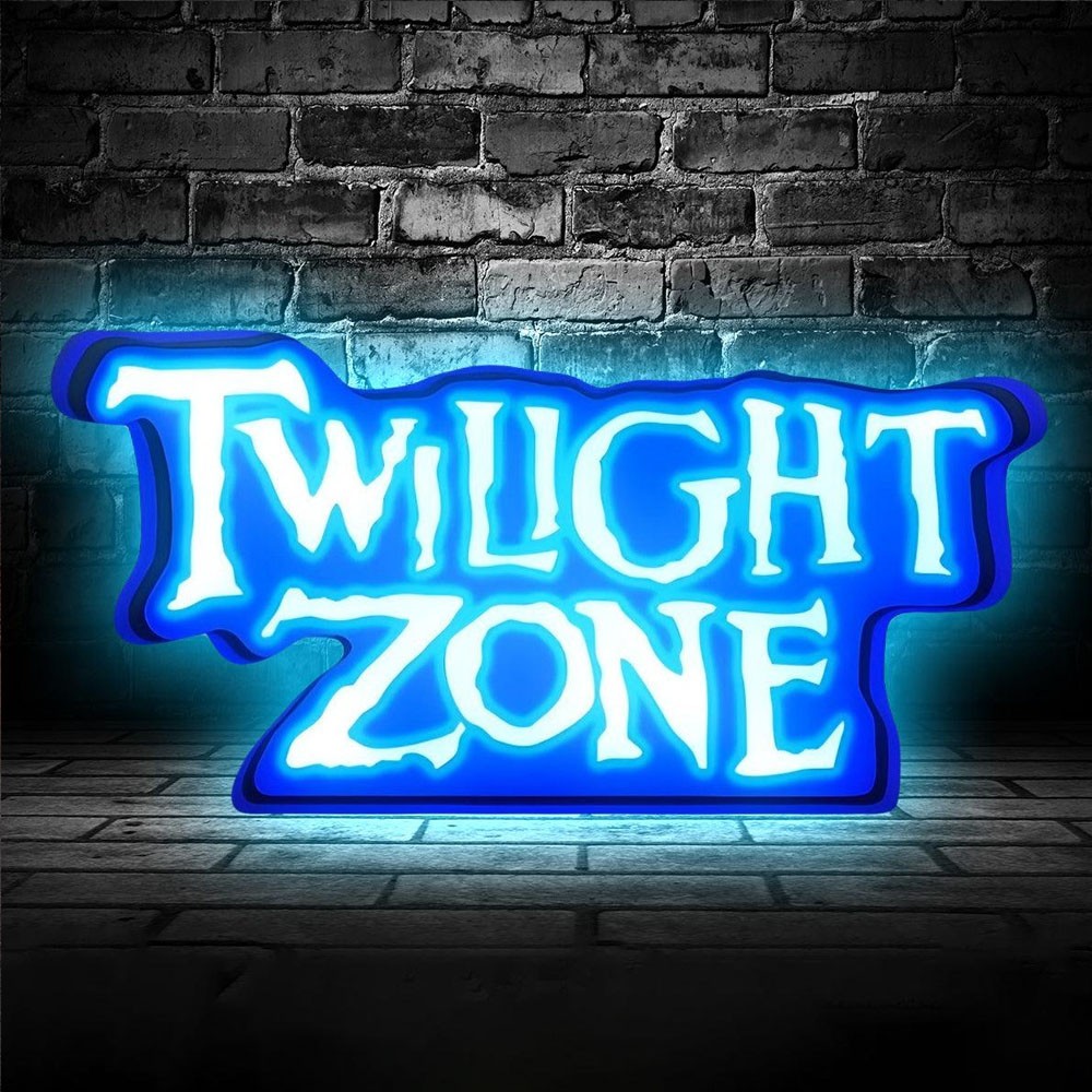 Twilight Zone Pinball Topper 3D Printed Led Lightbox Arcade Game Room Decor