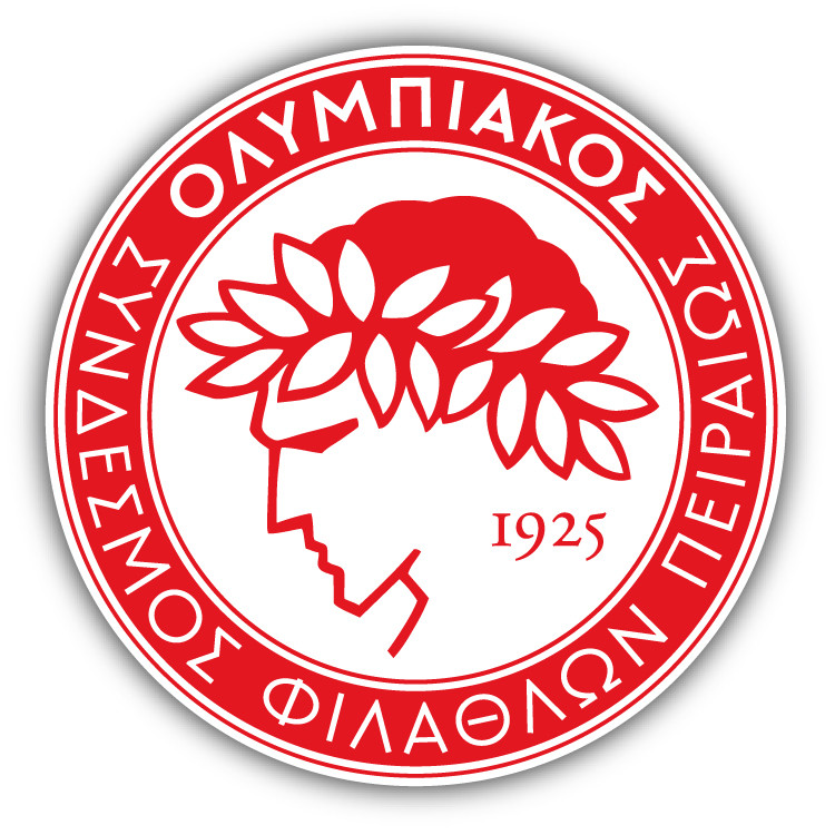 Olympiacos FC Greece Soccer Football Car Bumper Sticker Decal 5” x 5”