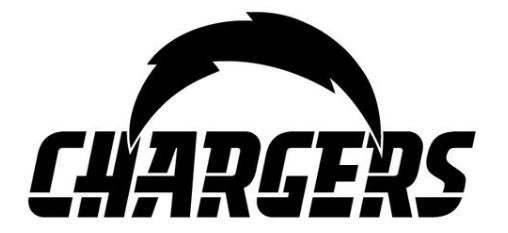 Chargers Window Sticker Vinyl Decal any size any color!