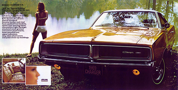 1969 Dodge Charger – Promotional Advertising Poster