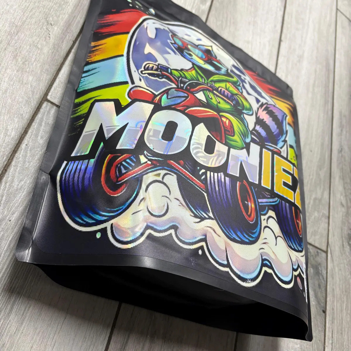 Custom Mylar Bag UV Printed Labels/Sticker (3.5G, 7G, Ib) Send Us Your Design