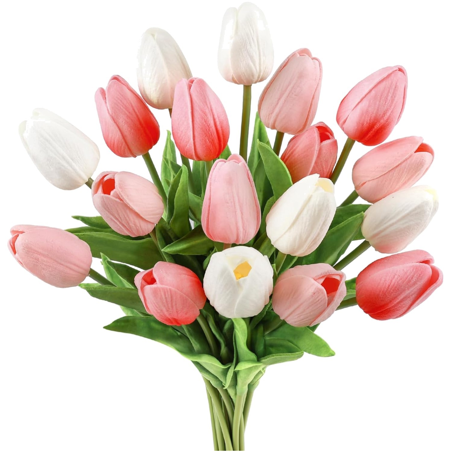 Lifesize 18pcs Tulips – Maintenance-Free Floral Arrangements for All Occasions