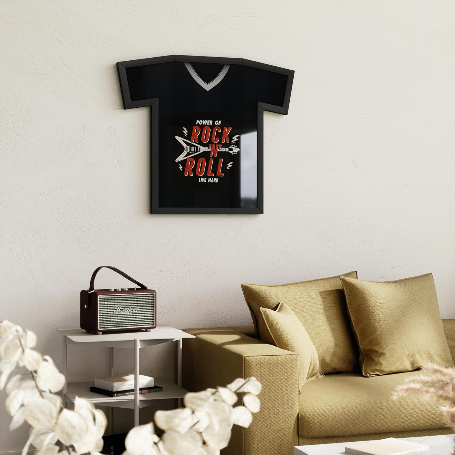 Stylish Black Display Case for Adult T-Shirts (Small to Large) – Medium Size