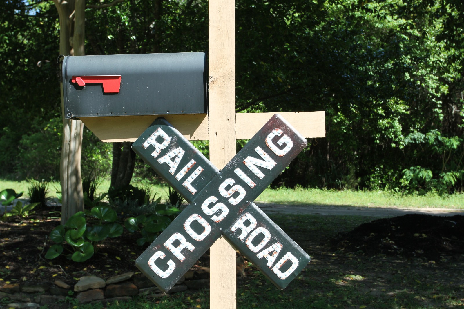 RAILROAD CROSSING Sign,Collectible Train Memorabilia,Transportation T-RRS