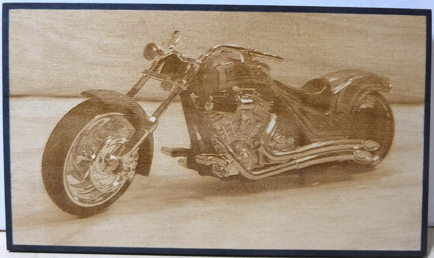 Custom Motorcycle-Wood Engraved Plaque,Wall Art,Car Art,Wall Hanging.