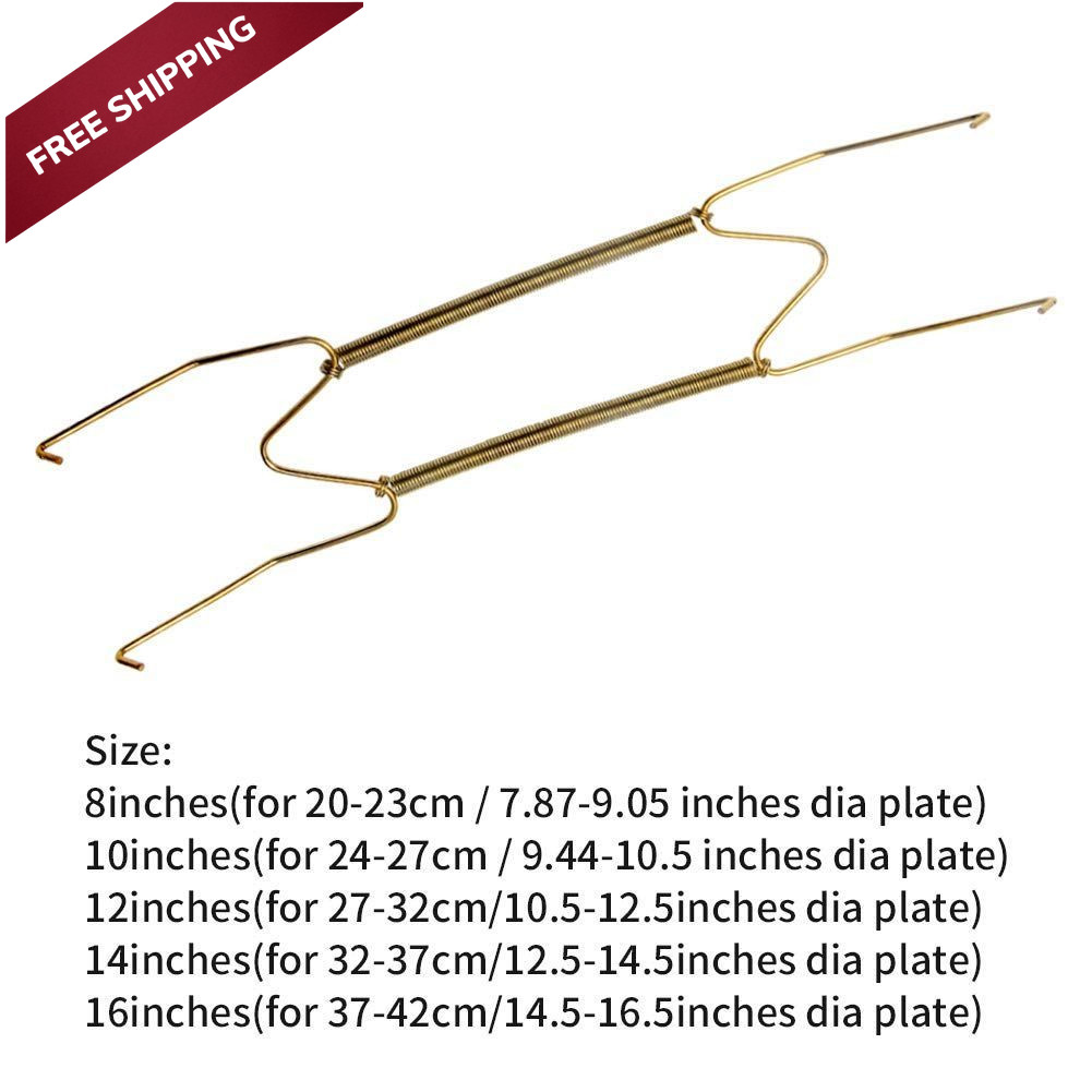 8 10 12 14 16Inch Plate Hangers for Walls Dish 16in, as picture show