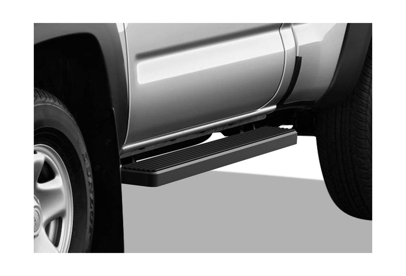 APS Running Boards 6 inches Matte Black Compatible with Toyota Tacoma 2005-20…
