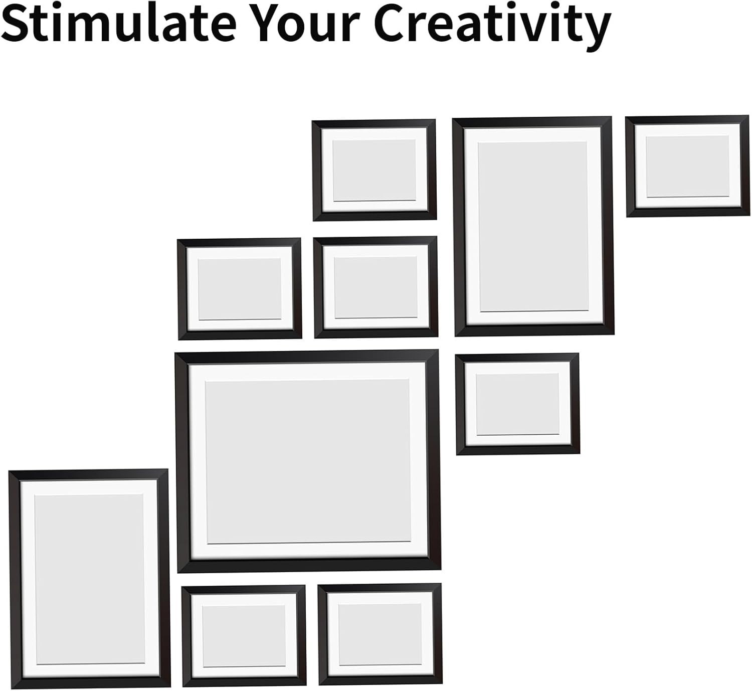 Sturdy and Stylish Black 12×12 Photo Frame – Easy Installation & Versatile Use