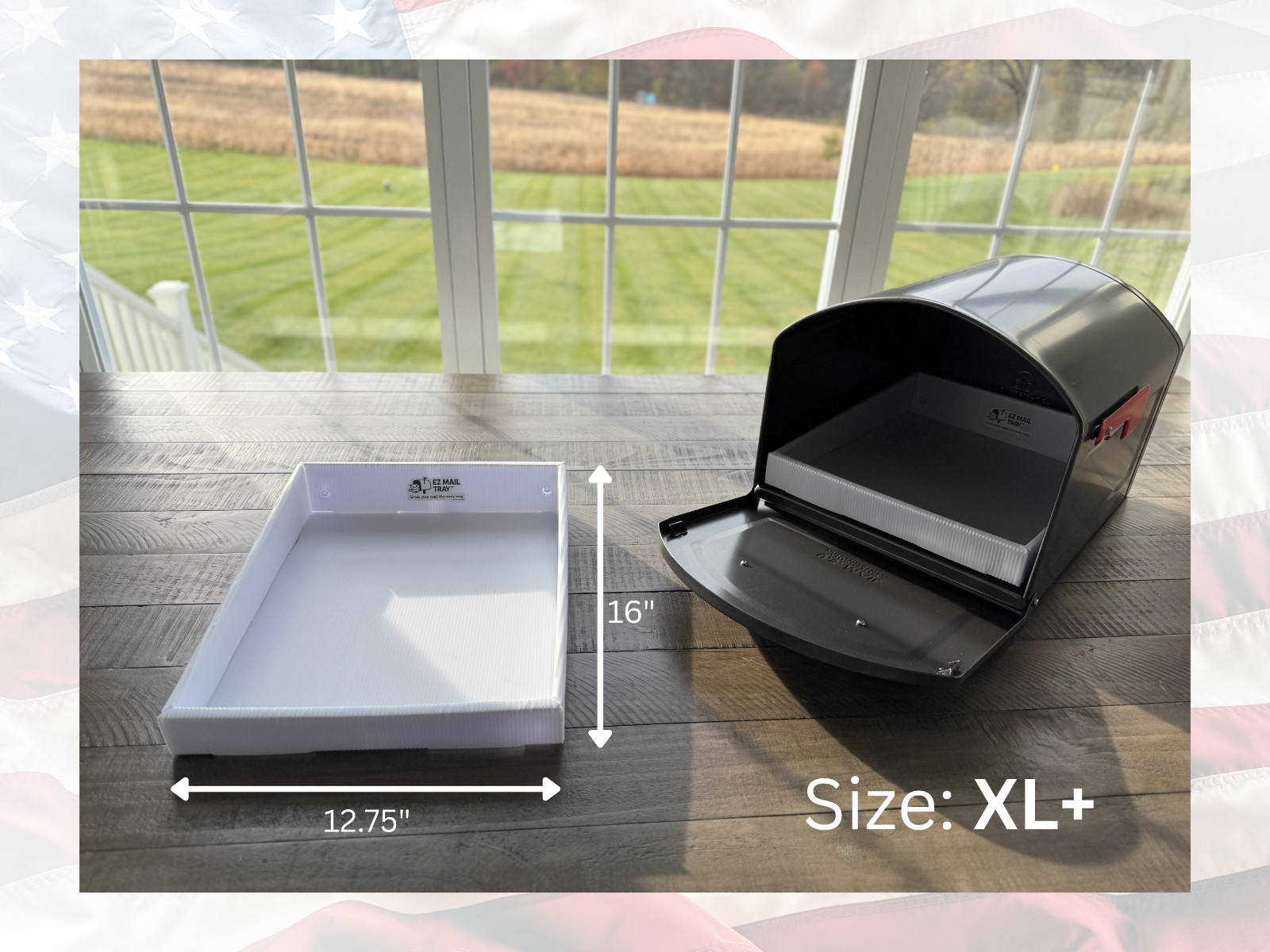 EZ Mail Tray™ Organizer – Mailbox Tray Insert