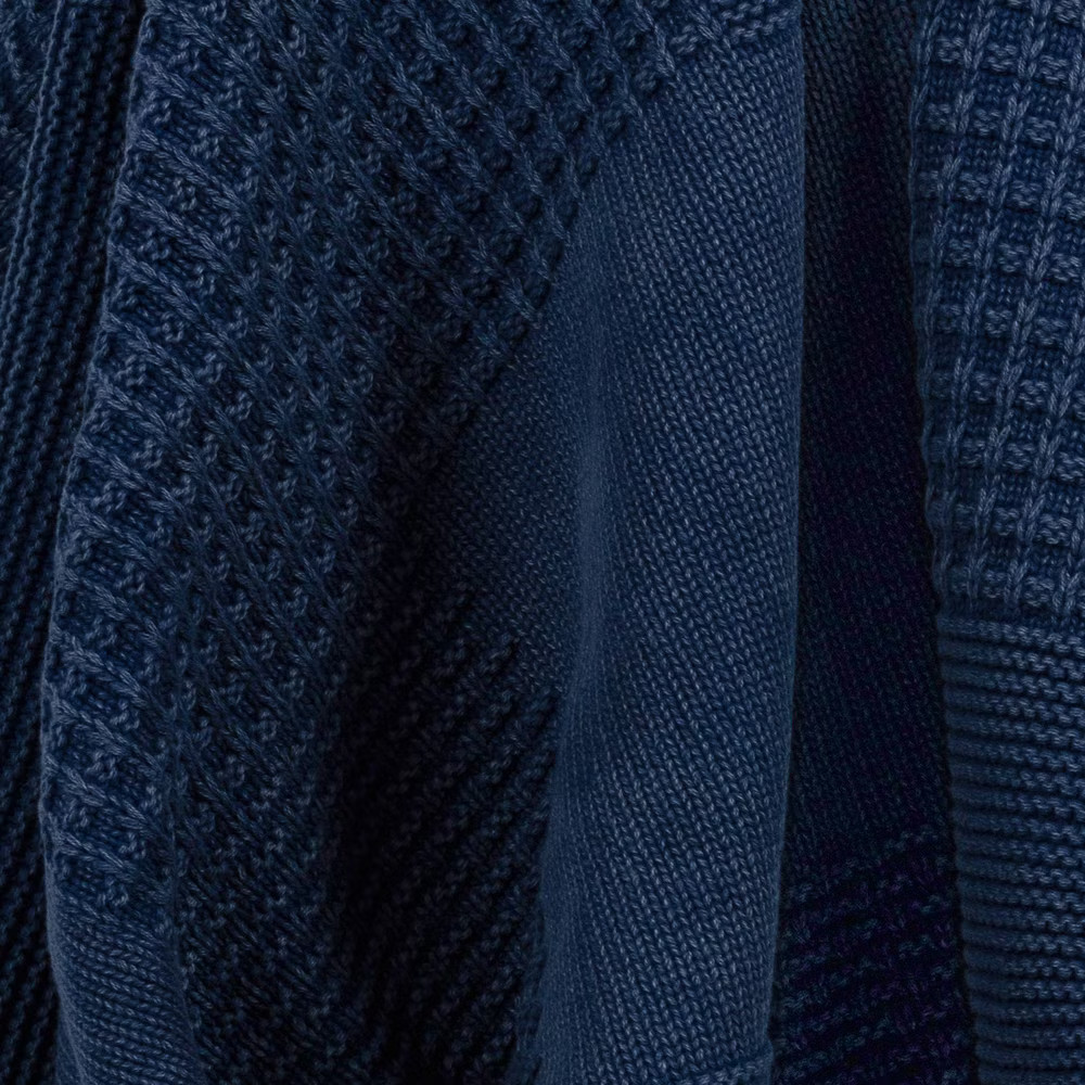 50″X 60″ Washed Knitted Throw Blanket Blue – Threshold