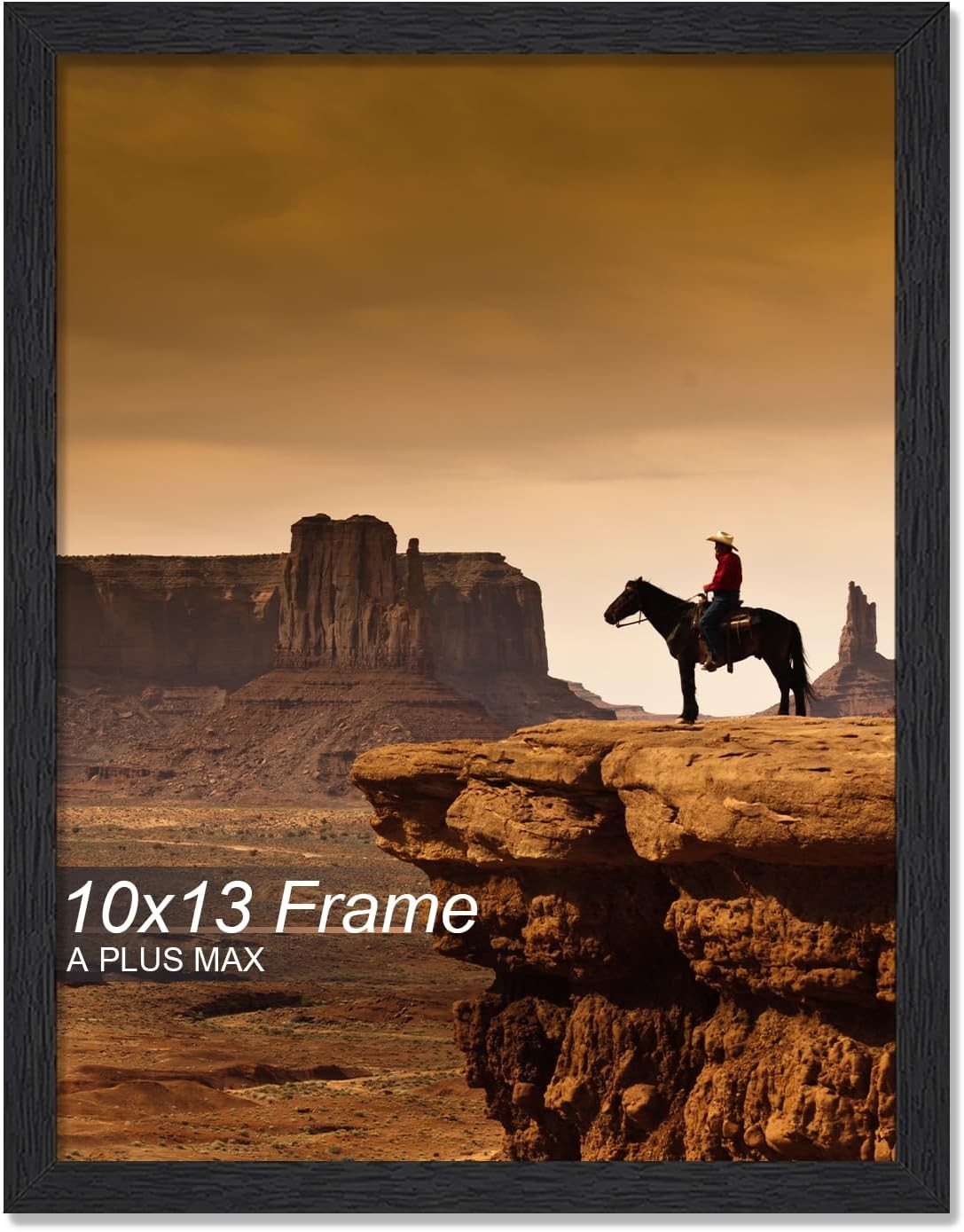 12×24 Picture Frame Black Engineered Wood Frame 12 x 24 Inch Picture Poster