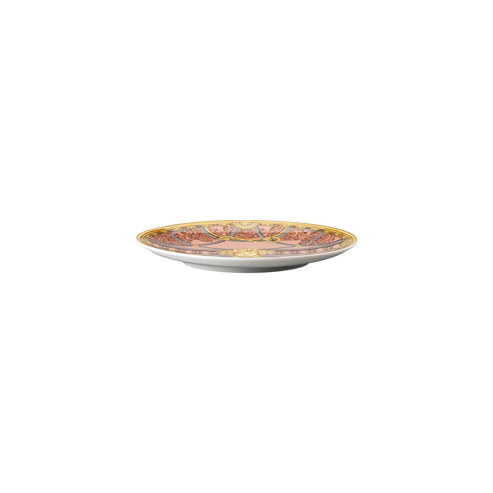 Versace Rosenthal – Flat Plate 17Cm The Scale Of The Pink Palace Versace