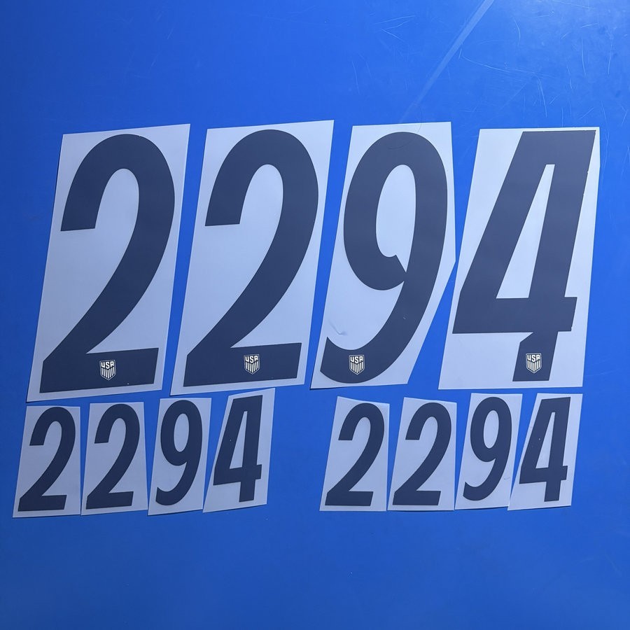 2026 USA Name Number Personalise Customise Player Size Nameset ID Print