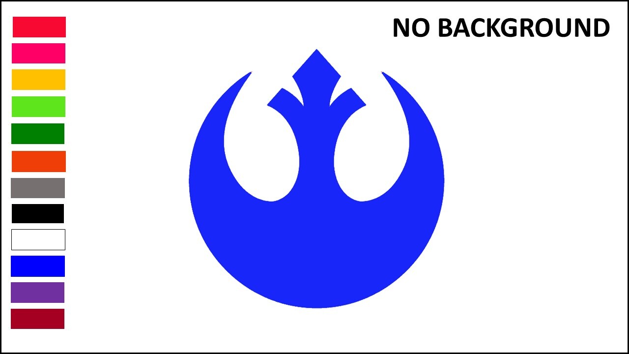 REBEL ALLIANCE, RESISTANCE, STAR WARS Decal Stickers for Cars, Windows, Laptops