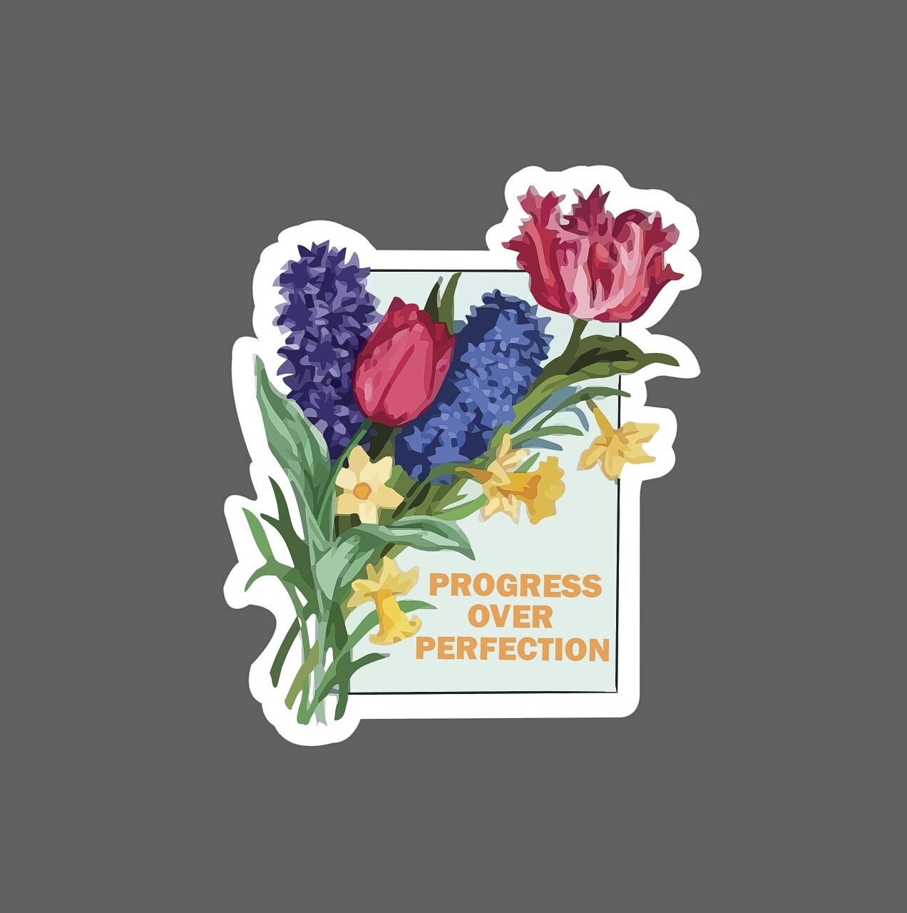 Progress Over Perfection Sticker Waterproof – Buy Any 4 For $1.75 Each Storewide