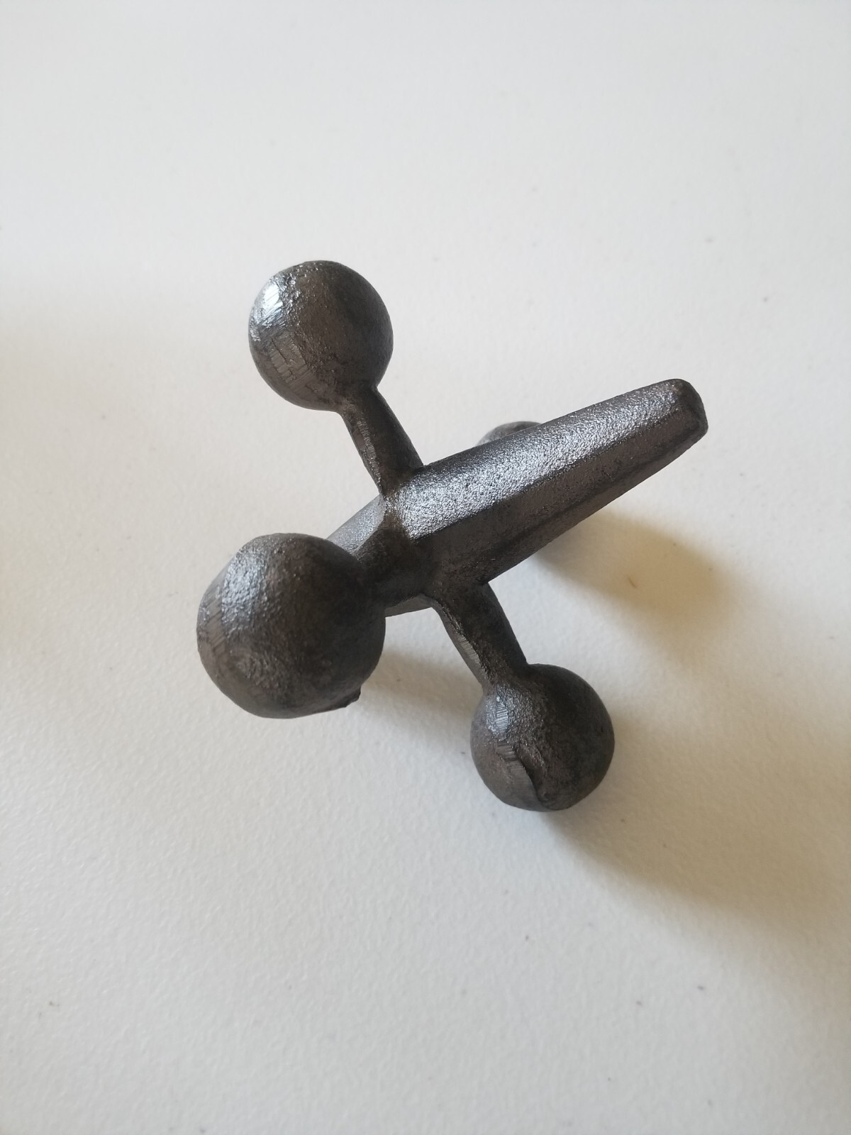 LARGE METAL JACK JAX HOME DECOR PAPERWEIGHT BOOKEND DOOR STOP 6″ LENGTH