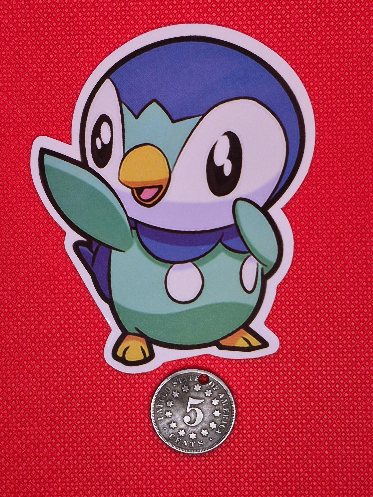 Pokemon Piplup Sticker Decal – US Seller