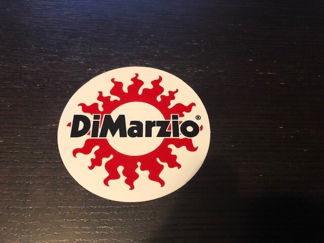 Dimarzio Pickups Sticker 3″ Original OEM