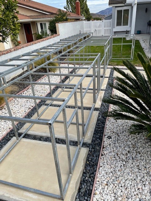 Custom DIY BBQ Island frame kit – any style