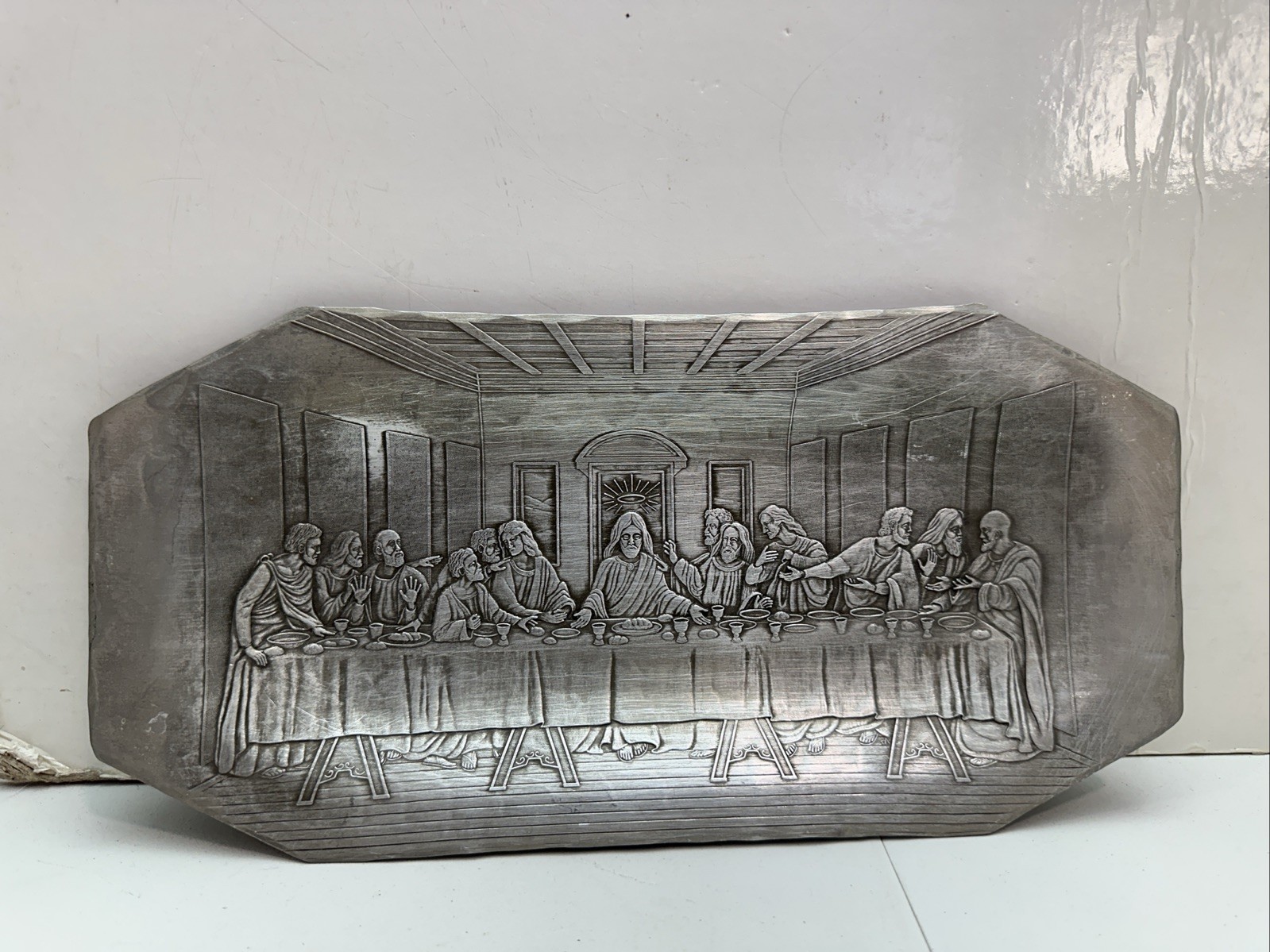 Wendell August Last Supper 12×6 Inches Handmade