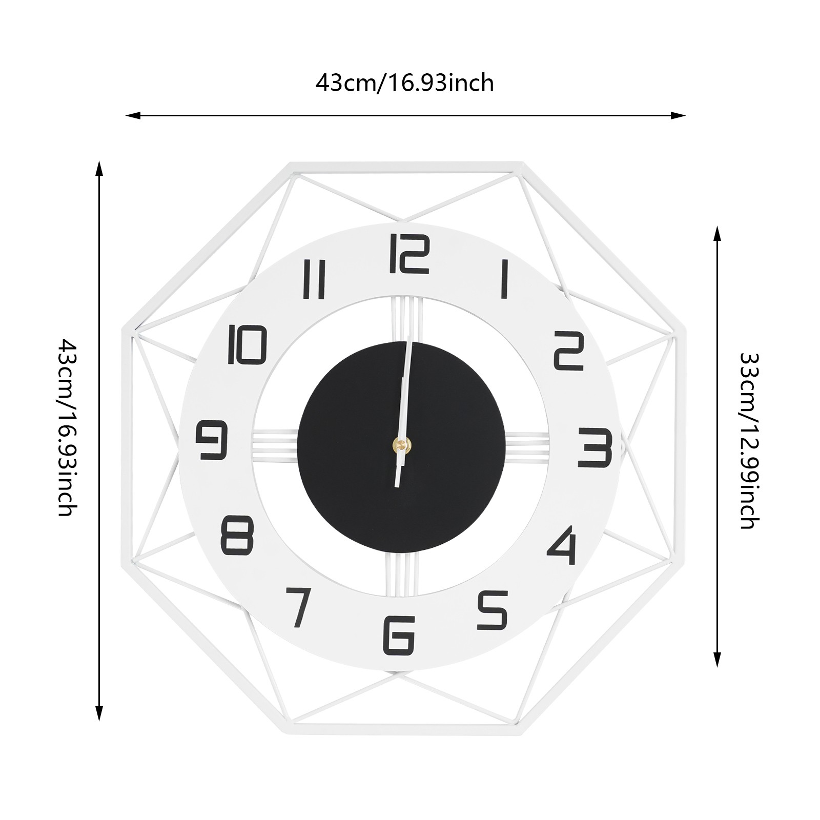 Modern Wall Clock Decorative Indoor Wall Clock, Wall Mounted Clock for Home?