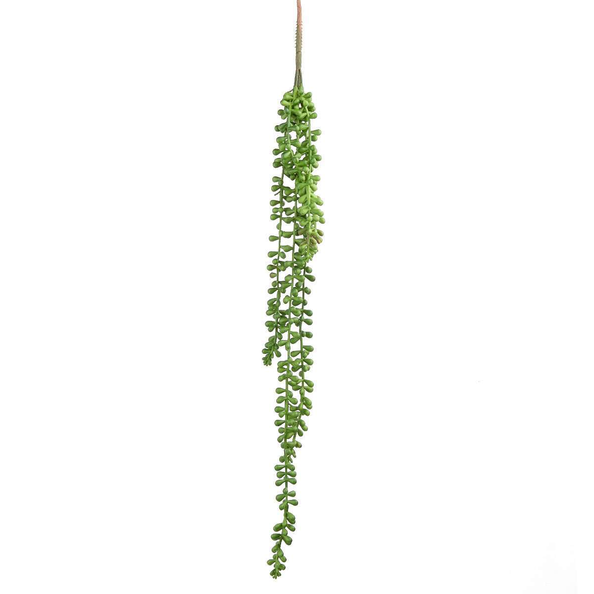 1/2/3 Bunches Artificial Plants Set Plastic Pearl Bead Hangings Vines Succulents